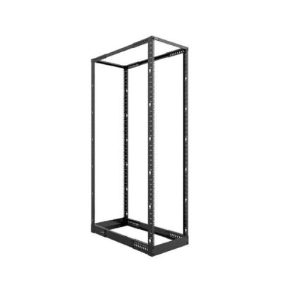 RACK DE PISO ABIERTO NEXXT NPO-4P42UBA AW222NXT47 DE 4 PARANTES 42UR 6.6ft REGULABLE (51,6×56,7-102.4x200cm)