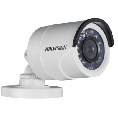 CAMARA DE VIGILANCIA TURBO HD BALA HIKVISION DS-2CE16D0T-IRF 2MP 10800P 2.8mm IP66 DIA Y NOCHE METALICA