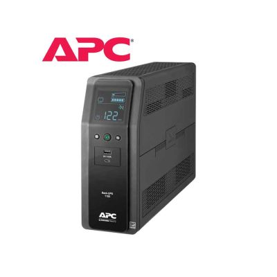 UPS APC BR1100M2-LM DE 1100VA 1.1KVA 600W 10 TOMAS + 2 USB INTERFAZ LCD 120V