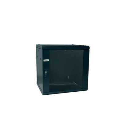 GABINETE RACK CERRADO POWEST NGBPR-6305 COMPACTO DE PARED CON PUERTA DE VIDRIO 5UR (60x35x32.5cm)
