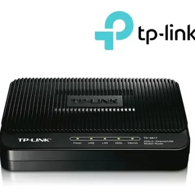 ROUTER MODEM ADSL TP-LINK TD-8817 PARA INTERNET BANDA ANCHA