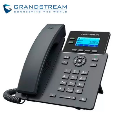 TELEFONO IP GRANDSTREAM GRP2602 PARA VoIP PROTOCOLO SIP CON DOS PUERTOS 10/100 MBPS PoE