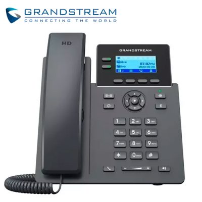 TELEFONO IP GRANDSTREAM GRP2602W PARA VoIP PROTOCOLO SIP CON DOS PUERTOS 10/100 MBPS PoE WIFI