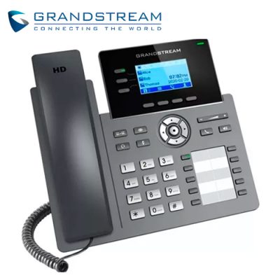 TELEFONO IP GRANDSTREAM GRP2604 PARA VoIP 6 CUENTAS SIP CON DOS PUERTOS 10/100/1000 MBPS