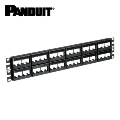 PATCH PANEL MODULAR PANDUIT PAN-NET CPPL48WBLY CAT6 DE 48 PUERTOS RACK