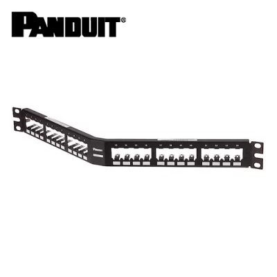 PATCH PANEL PANDUIT CPA24BLY MODULAR EN ANGULO CAT6 24 PUERTOS PAN-NET