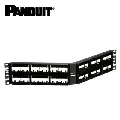 PATCH PANEL PANDUIT CPPLA48WBLY MODULAR EN ANGULO CAT6 48 PUERTOS PAN-NET