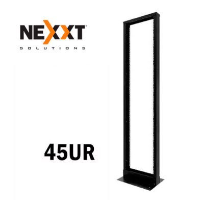 RACK ABIERTO NEXXT PCRORSKD45U2PBK PISO 45UR 84Plg. (213x55cm)