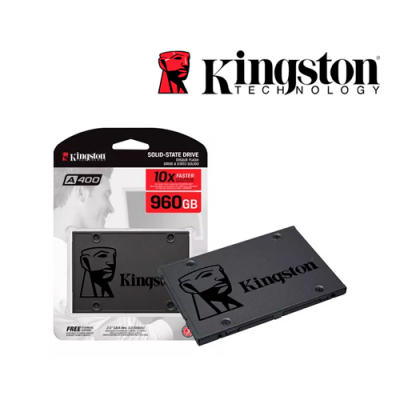 DISCO DURO DE ESTADO SOLIDO SSDNOW KINGSTON A400 DE 960GB SATA 2.5″ 7mm