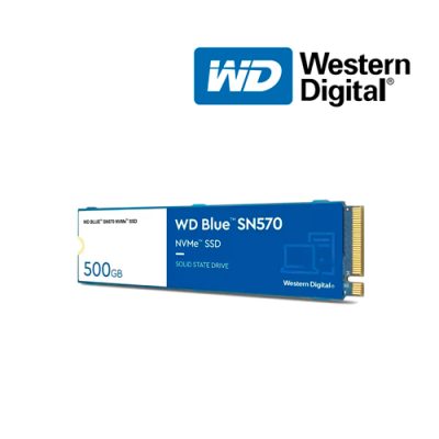DISCO SOLIDO SSD M.2 2280 WESTERN D. WDS500G3BOC SN570 DE 500GB NVMe BLUE