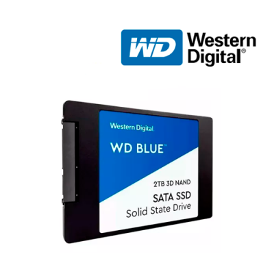 DISCO DURO SOLIDO SSD WESTERN D. WDS200T3B0A DE 2TB SATA III 2.5″ 7mm BLUE