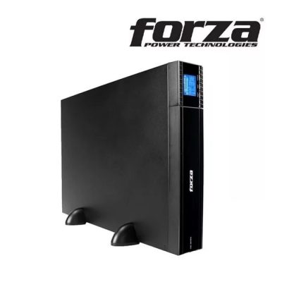 UPS CON REGULADOR FORZA FDC-3011RUL DE 3000VA 2500W – 2880W 9 TOMAS 110V + CONECTOR DE BATERIA EXTERNA RACKEABLE