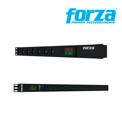 MULTITOMA FORZA PDU FPD-1411M1U HORIZONTAL PARA RACK 14 TOMAS 120V