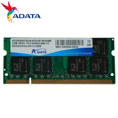 MEMORIA RAM ADATA AD2800002GOS DDR2 2GB PC2-5300 667MHz PARA LAPTOP