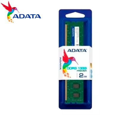 MEMORIA RAM ADATA DDR3 2GB PC3-10600 1333MHZ PARA PC