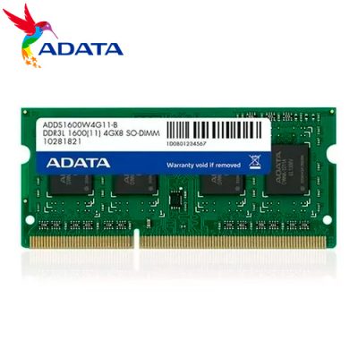 MEMORIA RAM ADATA DDR3 4GB PC3L-12800 DE 1600MHz PARA LAPTOP