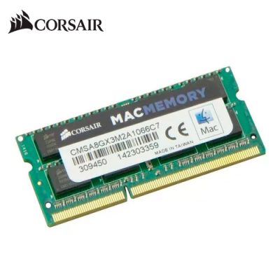 MEMORIA RAM CORSAIR DDR3 SODIMM 4GB PC3-8500 1066MHZ PARA LAPTOP