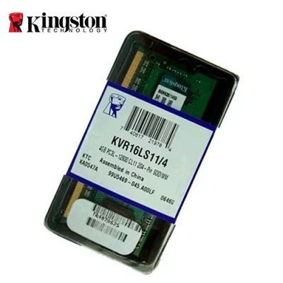 MEMORIA RAM KINGSTON DDR3 SODIMM 4GB PC3L-12800 1600MHZ PARA LAPTOP