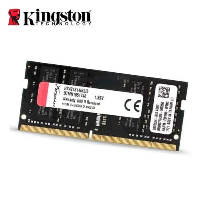 MEMORIA RAM KINGSTON HX424S14IB2/8 HYPER FURY DDR4 SO-DIMM 8GB PC4-19200 2400MHZ