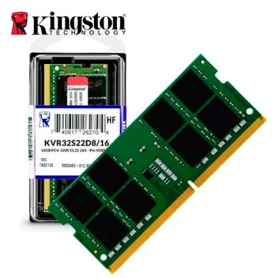 MEMORIA RAM KINGSTON KVR32S22D8/16 DDR4 16GB PC4-25600 3200MHz