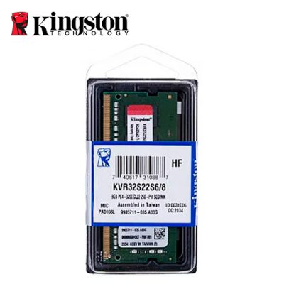 MEMORIA RAM KINGSTON KVR32S22S6/8 DDR4 SO-DIMM 8GB PC4-25600 3200MHz