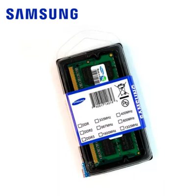 MEMORIA RAM SAMSUNG DDR3 SO-DIMM 4GB 2RX8 PC3-12800 1600MHz PARA LAPTOP