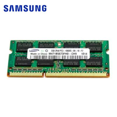 MEMORIA RAM SODIMM SAMSUNG DDR3 2GB PC3-10600 1333MHZ PARA LAPTOP