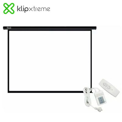 PANTALLA DE PROYECCIÓN KLIP XTREME KPS-502 ELÉCTRICA PLEGABLE 200 x 150cm (100 PULGADAS