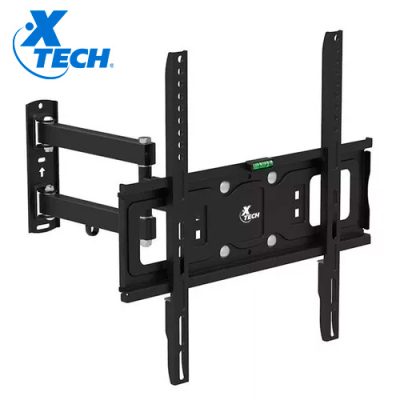 SOPORTE PARED DE TV LED LCD XTECH XTA-425 32″ – 55″ INCL. +/-12º GIRA. 180º NEGRO