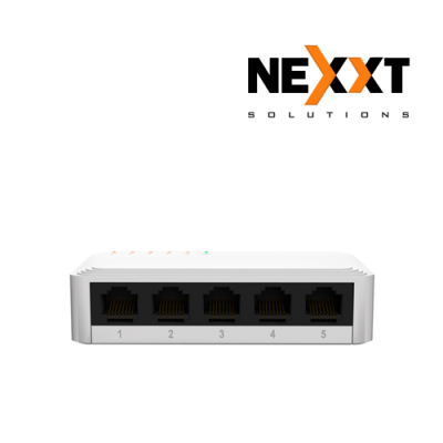 SWITCH NEXXT NAXOS NSW-N501G DE 5 PUERTOS GIGABIT 10/100/1000