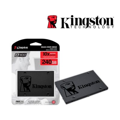 DISCO SOLIDO SSD KINGSTON SA400S37/240G DE 240GB SATA III 2.5″ 7mm BLISTER