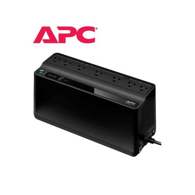 UPS CON REGULADOR APC BE600M1-LM DE 600VA 330W 6 TOMAS 120V + PUERTO DE CARGA USB