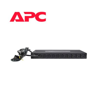 ATS APC AP7750A HORIZONTAL 10 TOMAS 10×5-15R, 2X5-15P 100V-120V PARA RACK