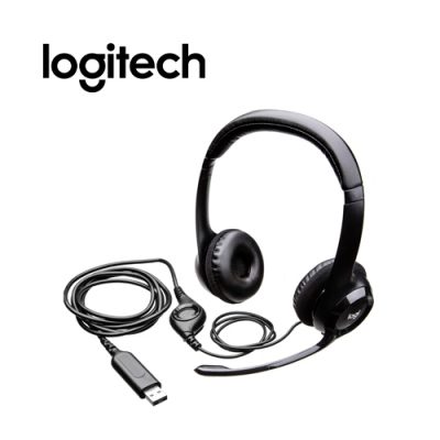 AURICULAR MICRÓFONO Y CONTROL DE VOLUMEN LOGITECH H390 USB