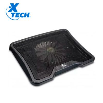 BASE ENFRIADORA PARA LAPTOP DE HASTA 14″ 1 VENTILADOR LED XTECH XTA-150