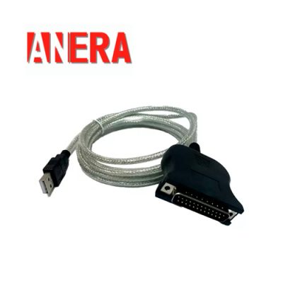 CABLE ADAPTADOR DE USB A PARALELO DB25 MACHO PARA IMPRESORA