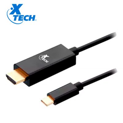 CABLE ADAPTADOR XTECH XTC-545 USB-C A HDMI MACHO 4K LONGITUD 1.8M