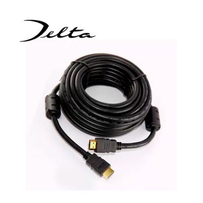 CABLE DE VIDEO DELTA HDMI 1080p 3mts. NEGRO