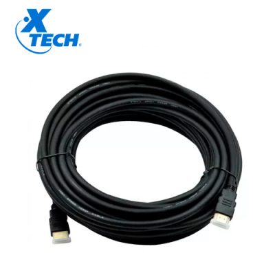 CABLE DE VIDEO HDMI FULL HD 1080p XTECH XTC-152 BLINDADO 3 MTS.