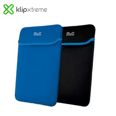 ESTUCHE PARA LAPTOP KLIP XTREME KNS-214BL NEOPRENE DE 14.1» NEGRO/AZUL