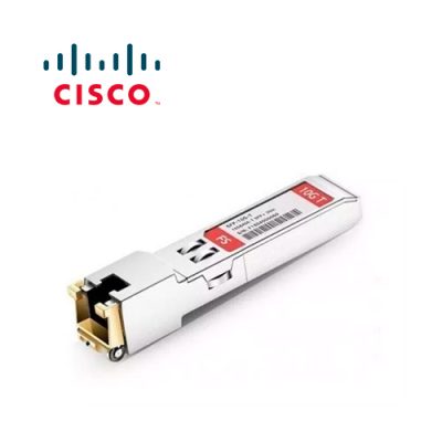 MODULO DE FIBRA SFP CISCO SFP-10G-T-X 10 GIGABIT CONECTOR RJ45 30mts.