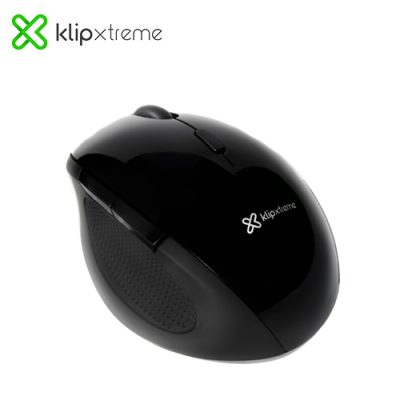 MOUSE INALAMBRICO KLIP XTREME KMW-500BK 3D ERGONOMICO SILENCIOSO