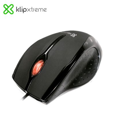 MOUSE OPTICO KLIP XTREME KMO-104 3D ERGONOMICO USB NEGRO