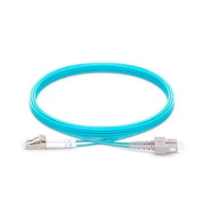 PATCH CORD DE FIBRA MM OM3 LC-UPC A SC-UPC DUPLEX LSZH 50/125um 3mts.