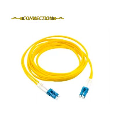 PATCH CORD DE FIBRA SM CONNECTION LC-UPC A LC-UPC 9/125um DX 10MTS.