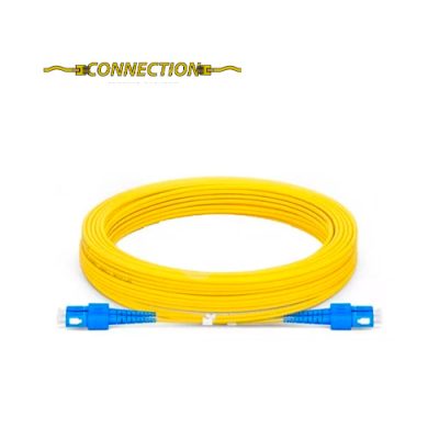 PATCH CORD DE FIBRA SM CONNECTION SC-UPC A SC-UPC 9/125UM DX 15MTS.