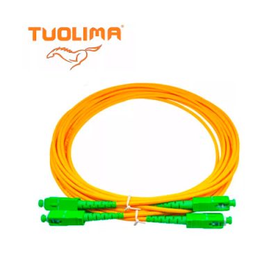 PATCH CORD DE FIBRA SM TUOLIMA SC-APC A SC-APC 9/125um LSZH DX 3MT.