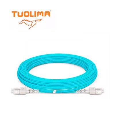 PATCH CORD DE FIBRA TUOLIMA MM SC-UPC A SC-UPC 50/125UM OM3 LSZH DX 3MTS.