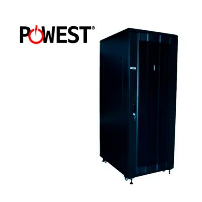 RACK CERRADO POWEST NGBP-6020 PISO CON PUERTA DE MALLA 20UR (109x60x60cm)