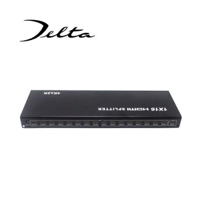 SPLITTER DE VIDEO HDMI DELTA DE 1 ENTRADA A 16 SALIDAS METALICO